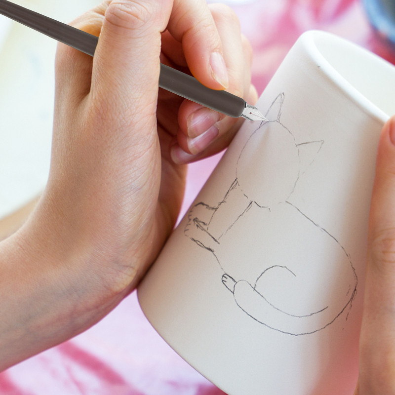 Keraamika Tööriistad Glasuur Kastmispliiats Kivinõu Käsitsi maalitud Dekoratiivne Multifunktsionaalne Alusglasuur Praktiline