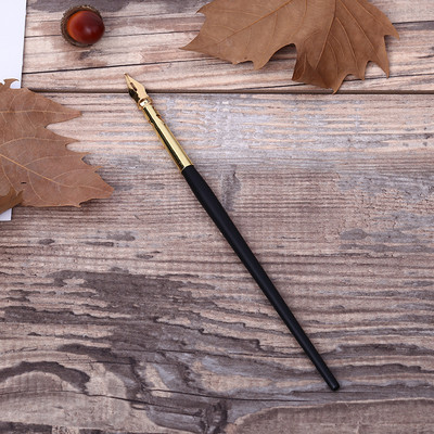 Начинаещи комикс писалка dip pen студент изкуство дума цвете тяло английски калиграфия писалка рисуване кука линия писалка dip pens
