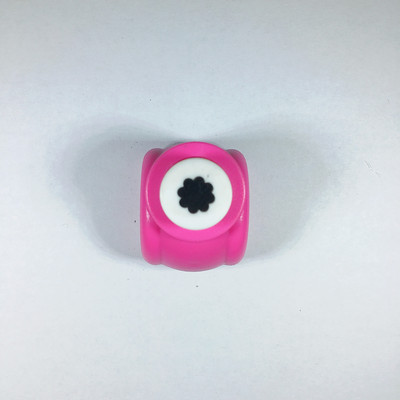 Mini Scrapbook Punches Rankų darbo pjaustytuvai Kortelių Craft Calico Spausdinimas „Pasidaryk pats“ su gėlių popieriumi, rankdarbių perforavimo skylių perforatoriaus forma