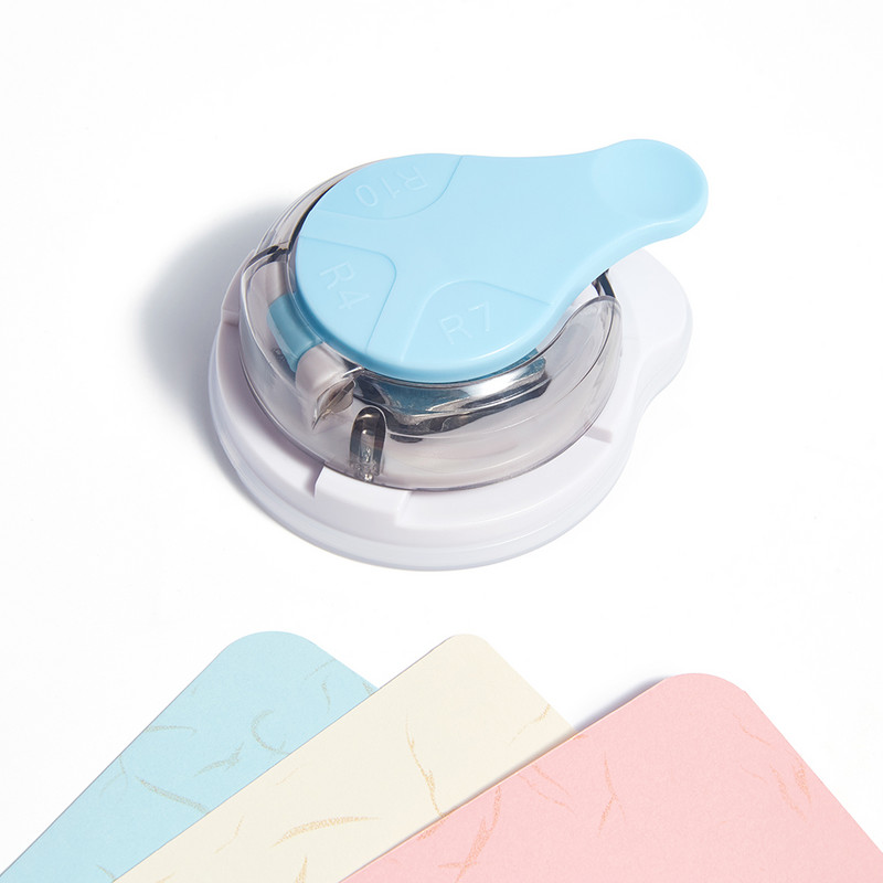 3 в 1 R4 R7 R10 Машина за щанцоване на пластмаса Направи си сам перфоратор за карти, перфоратор за хартия, кръг, шаблон, инструмент за рязане на снимки, перфоратор за скрапбукинг