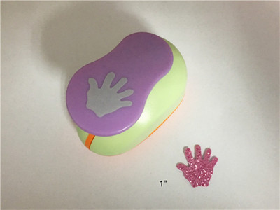 Tasuta kohaletoimetamine (1 cm, 1,5 cm, 2,4 cm, 3,8 cm) käsitsi kujundatud perforaator Palm Punch Craft Scrapbooking School Paper Puncher eva auguraud