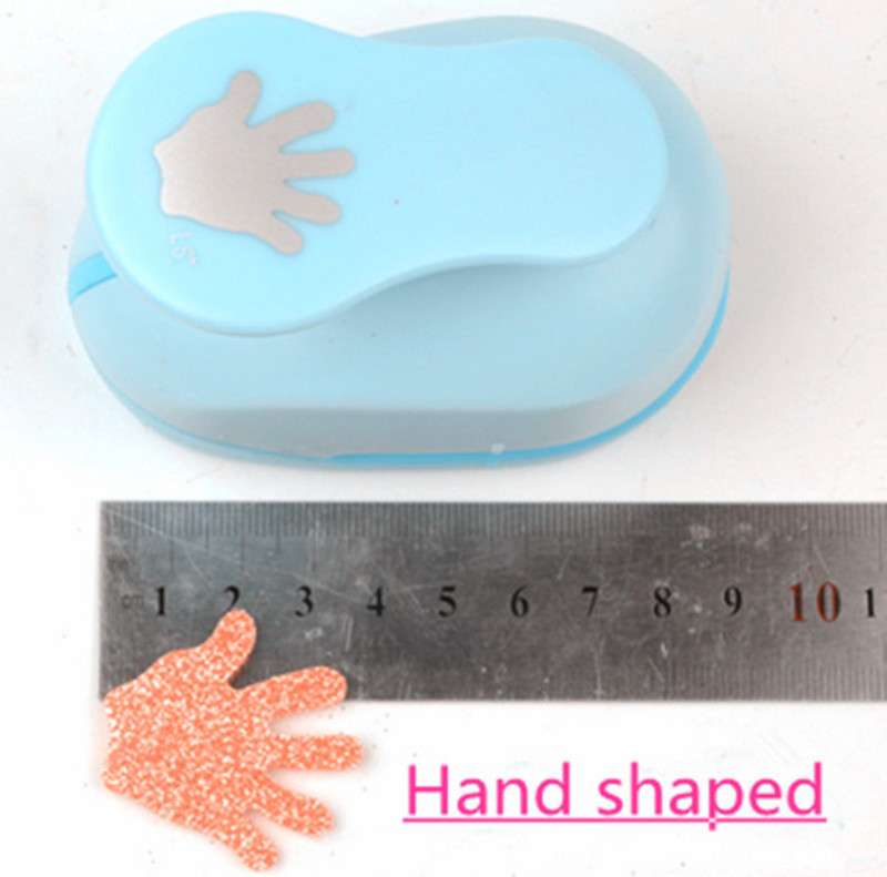 Tasuta kohaletoimetamine (1 cm, 1,5 cm, 2,4 cm, 3,8 cm) käsitsi kujundatud perforaator Palm Punch Craft Scrapbooking School Paper Puncher eva auguraud