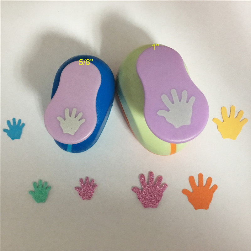 Tasuta kohaletoimetamine (1 cm, 1,5 cm, 2,4 cm, 3,8 cm) käsitsi kujundatud perforaator Palm Punch Craft Scrapbooking School Paper Puncher eva auguraud