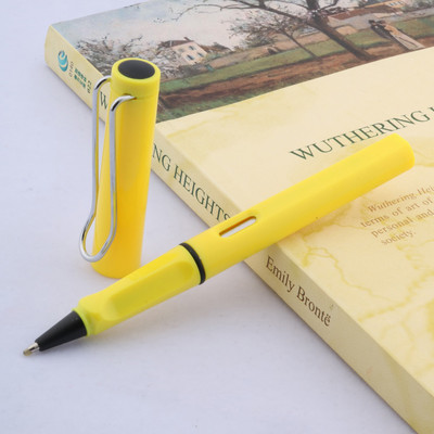 Висококачествена пластмаса 359, ролкова химикалка, прозрачна зелена подпис, швейцарска мастилена химикалка, канцеларски материали, офис ученически пособия, НОВО