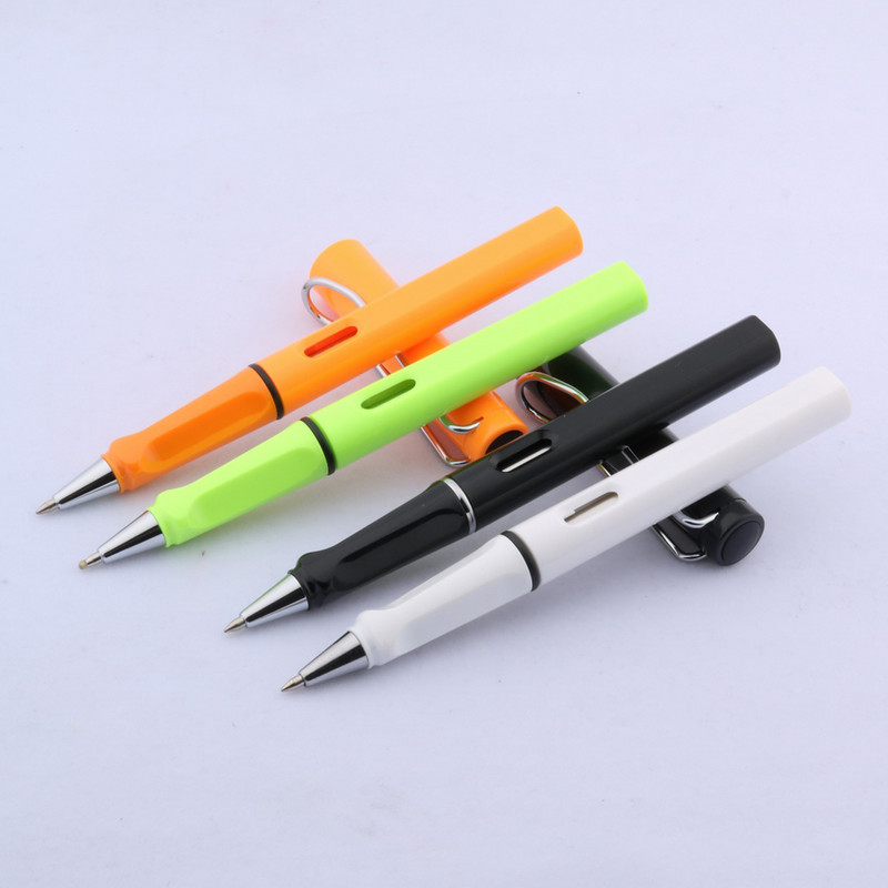 Висококачествена пластмаса 359, ролкова химикалка, прозрачна зелена подпис, швейцарска мастилена химикалка, канцеларски материали, офис ученически пособия, НОВО