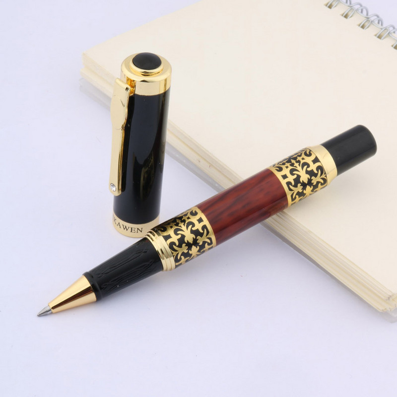 ChouXiongLuWei метален червен черен офис училище Ретро златен M подарък ученик Ролерна химикалка