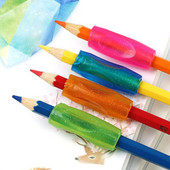 4 бр./лот Учебен партньор Деца Ученици Канцеларски материали Упражнение за държане на молив Устройство за коригиране на позите на държача на писалката Хващане