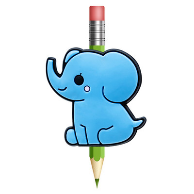 1 buc. Topper cu paie cu animale drăguțe previne rularea papagalilor, rechinii salamandrelor, capac pentru creion, șapcă de paie, cadou pentru studenți, papetărie de birou