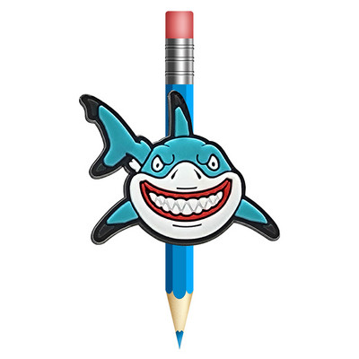 1 buc. Topper cu paie cu animale drăguțe previne rularea papagalilor, rechinii salamandrelor, capac pentru creion, șapcă de paie, cadou pentru studenți, papetărie de birou