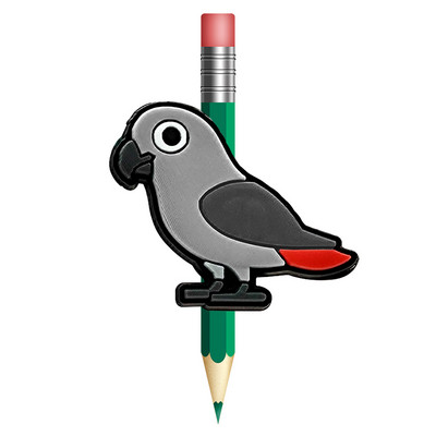 1 buc. Topper cu paie cu animale drăguțe previne rularea papagalilor, rechinii salamandrelor, capac pentru creion, șapcă de paie, cadou pentru studenți, papetărie de birou