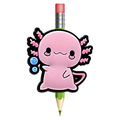 1 buc. Topper cu paie cu animale drăguțe previne rularea papagalilor, rechinii salamandrelor, capac pentru creion, șapcă de paie, cadou pentru studenți, papetărie de birou