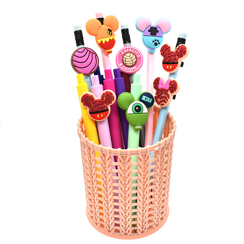 1 buc flori cactus creion toppers floarea soarelui PVC creion capac stilou suport creion capac studenți copii cadou birou papetărie