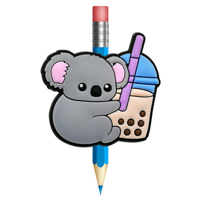 8 KOM. Slatke Ulice Sesame PVC slamnate navlake za kreativnost Poklopac za olovku za piće Školske i uredske boje Poklopac za olovku Poklon za djecu Pismarica