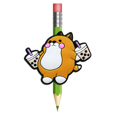 8 KOM. Slatke Ulice Sesame PVC slamnate navlake za kreativnost Poklopac za olovku za piće Školske i uredske boje Poklopac za olovku Poklon za djecu Pismarica