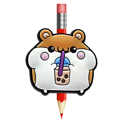 8 KOM. Slatke Ulice Sesame PVC slamnate navlake za kreativnost Poklopac za olovku za piće Školske i uredske boje Poklopac za olovku Poklon za djecu Pismarica