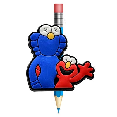 8 KOM. Slatke Ulice Sesame PVC slamnate navlake za kreativnost Poklopac za olovku za piće Školske i uredske boje Poklopac za olovku Poklon za djecu Pismarica