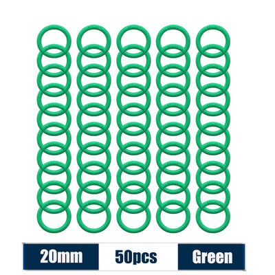 50 komada 15-40 mm šareni prstenovi za uveze s slobodnim listovima, višenamjenski albumi, kružni prsten, listovi knjiga, obruči za otvaranje, uredski uvez