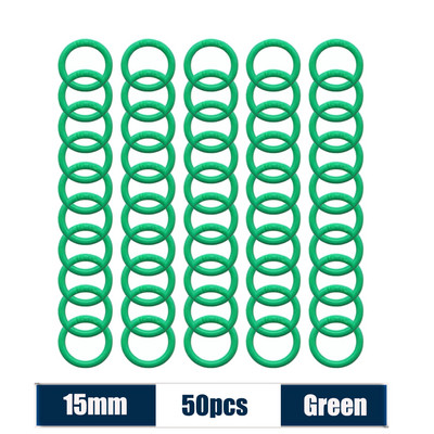 50 komada 15-40 mm šareni prstenovi za uveze s slobodnim listovima, višenamjenski albumi, kružni prsten, listovi knjiga, obruči za otvaranje, uredski uvez