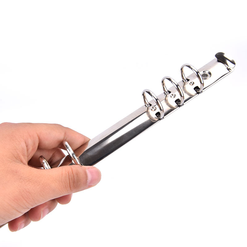 A4 B5 A5 lahtiste lehtedega spiraalne sülearvuti metallist klambriga rõngasköitja DIY Täitke paber hoiukausta tarvikud