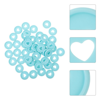 50 kom. Bilježnica na slobodnim listovima Plastične kopče za vezivanje Pribor Disk za proširenje na slobodnim listovima Nabavka planera