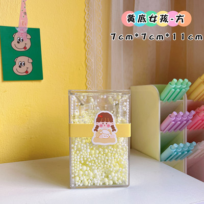 Държач за кристална писалка Органайзер за канцеларски материали за бюро Ученическа бутилка Съхранение Аксесоари за почистване Четка за грим Молив Гърне Консумативи за маса