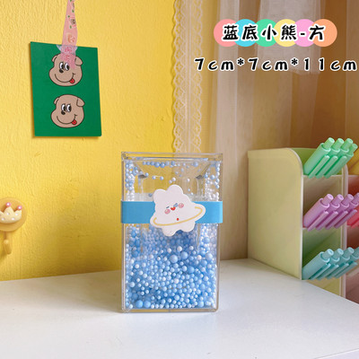 Държач за кристална писалка Органайзер за канцеларски материали за бюро Ученическа бутилка Съхранение Аксесоари за почистване Четка за грим Молив Гърне Консумативи за маса