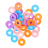 40 бр. Heart Binder Planner Консумативи за класьори Аксесоари за преносими компютри Офис класьори CD пръстени Pp Свободни листове