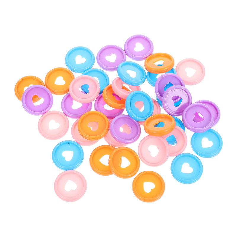 40 бр. Heart Binder Planner Консумативи за класьори Аксесоари за преносими компютри Офис класьори CD пръстени Pp Свободни листове