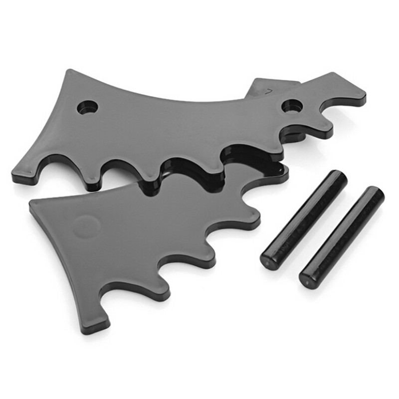 Plastikust läbipaistva 6 piluga pliiatsi lusikaga ehtehoidja statiivi hulgimüük