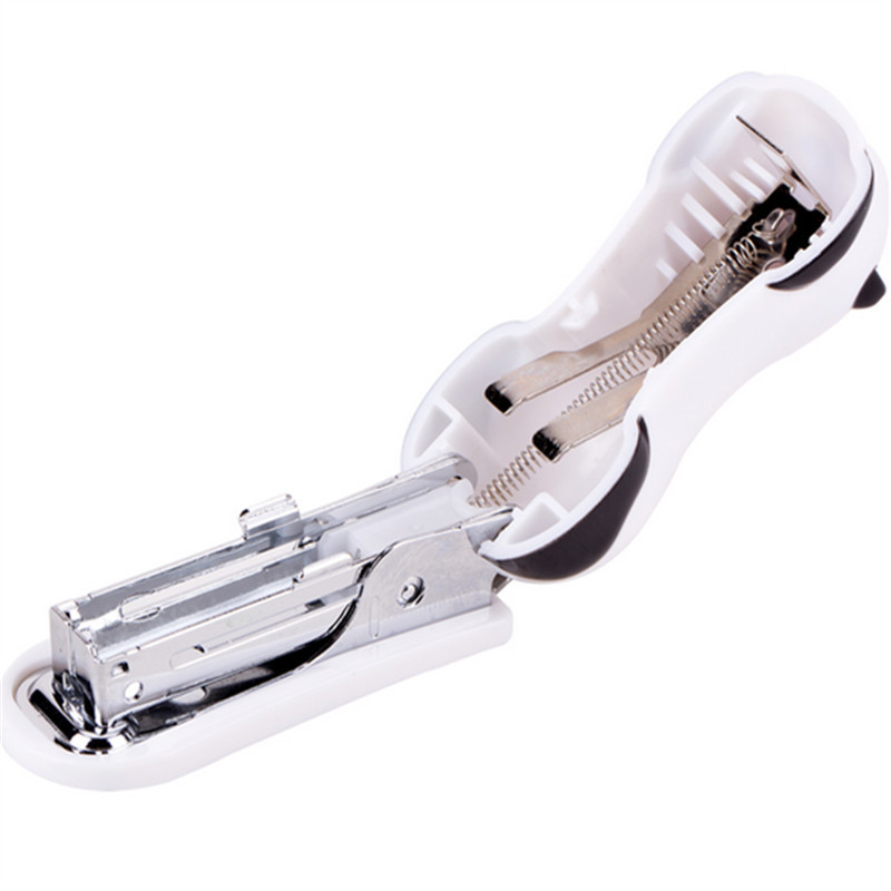 1 tk Panda multikas Mini klammerdaja koolitarbed kontoritarbed paberiklambriga köitmisköitja