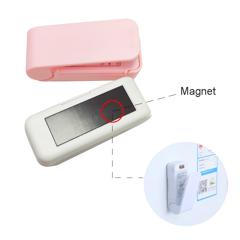 Мини машина за запечатване на топлинни торбички Торбички за запечатване на опаковки Термична пластмасова торба за храна Затваряща се преносима машина за запечатване Опаковка за кухненски аксесоари