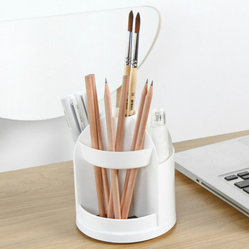 Нов органайзер за писалка в бюрото Държачи за химикалки Caddy Office Pencil Mesh Настолни държачи за съхранение на писалки за бюро Естетичен органайзер за бюро