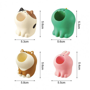 Fashion Animal Shape θήκη για στυλό Fadeless Resin Organizer γραφείου Αδιάβροχη θήκη συνδετήρων Αξεσουάρ γραφείου