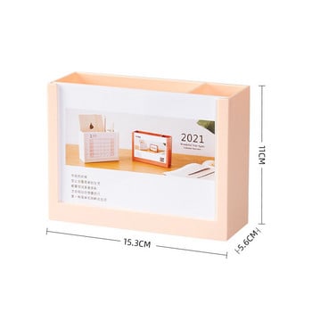 Calendar 2023 Creative Desk Calendar Θήκη στυλό Desktop Organizer Αποθήκευση χαρτικών Επιχειρηματική διακόσμηση γραφείου