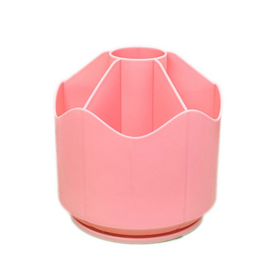 Držač za olovke koji se okreće za 360 stupnjeva Rotirajući držač za olovke, stolna kutija za pohranu velikog kapaciteta, organizator, držač kista za šminku