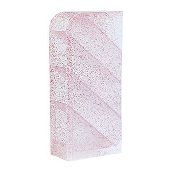 Fashion 4 Grids Μολυβοθήκη Glitter Χρώμα Πολυλειτουργικό Desk Organizer Καλλυντικά Μακιγιάζ Αποθήκευση Box Office Χαρτικά