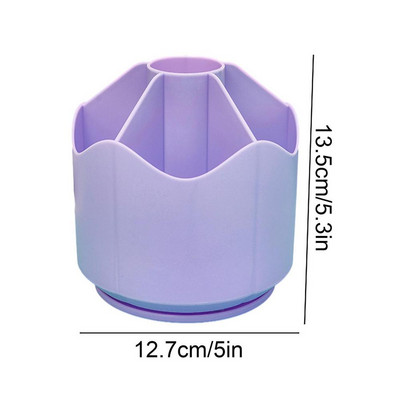 Rotējoši rakstāmgalda organizētāji Galda zīmuļu organizators Atkārtoti lietojams pildspalvas un otas turētājs Rotējošais rakstāmgalda stacionārs organizētājs mājām un