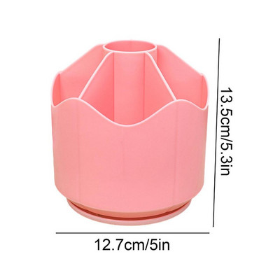 Rotējoši rakstāmgalda organizētāji Galda zīmuļu organizators Atkārtoti lietojams pildspalvas un otas turētājs Rotējošais rakstāmgalda stacionārs organizētājs mājām un