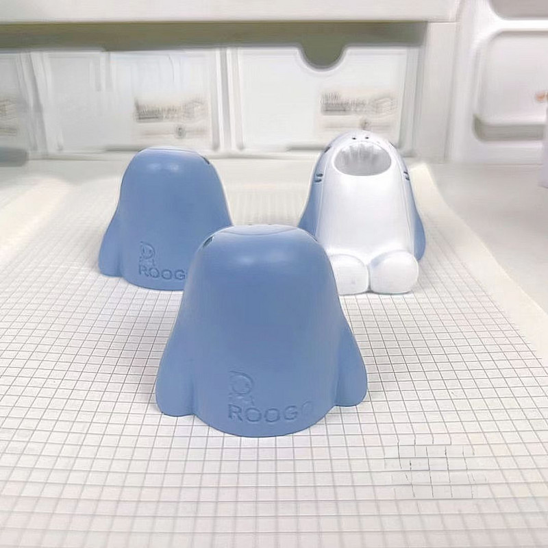 Творческа акула Стойка за държач за писалка Сладък молив Органайзер от смола За офис Ученик Настолен работен плот Канцеларски материали Подарък