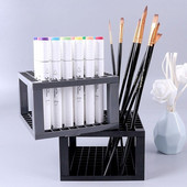 Кутия за съхранение, органайзер, канцеларски материали, задържа съхранение, поставка за молив, четка за рисуване, държач за писалка, държач за четка за рисуване