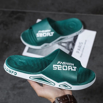 Uued meeste suvised libisemisvastased paksud EVA-st pehmed sussid rannas õues plätud meestele mugavad kodujalatsid