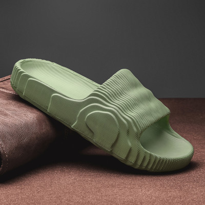 Унисекс летни вълнообразни пързалки YZY Slip On Дишащи водни плажни сандали Леки летни Yeez чехли Плюс размер 33-46