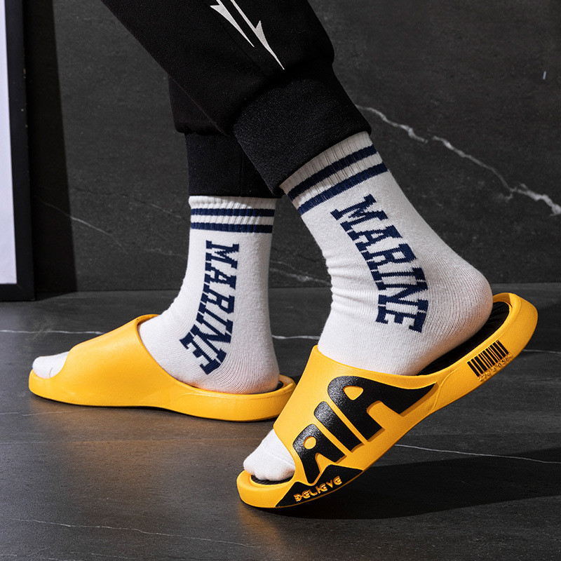 Casual ανδρικές παντόφλες EVA χοντρές παντόφλες παραλίας Καλοκαιρινό μπάνιο εσωτερικού χώρου σπιτιού Ανθεκτικές στη φθορά Αντιολισθητικές καλοκαιρινές ανδρικές παντόφλες μόδας