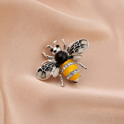 SHMIK Γυναικείες Ανδρικές καρφίτσες με μέλισσα Beetle Crystal Pearl Καρφίτσες Pin Fashion Metal Cute κοσμήματα από έντομα Accessoreis Ρετρό γυναικεία ανδρική καρφίτσα