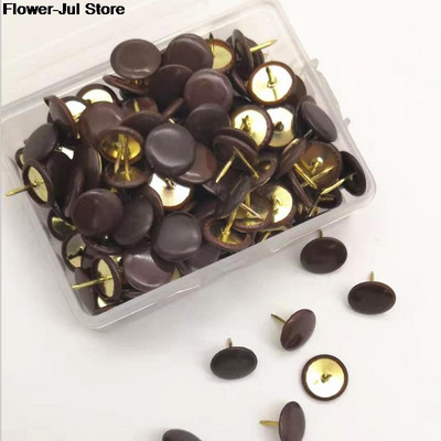 13 цвята 40/100 бр. Домашни офис Цветни карфици за рисуване Булачка Thumbtack Коркова дъска Push Pin Photo Wall Map Markers