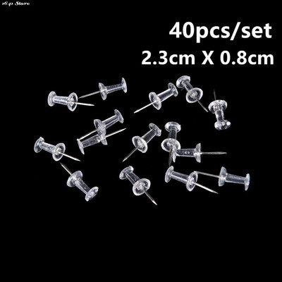 13 цвята 40/100 бр. Домашни офис Цветни карфици за рисуване Булачка Thumbtack Коркова дъска Push Pin Photo Wall Map Markers