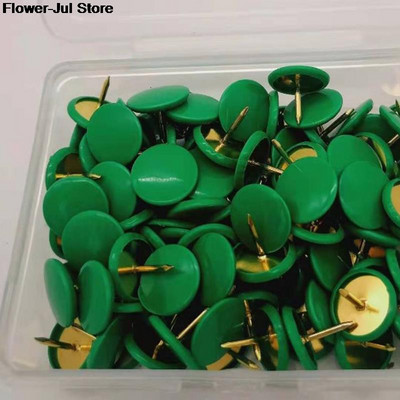 13 цвята 40/100 бр. Домашни офис Цветни карфици за рисуване Булачка Thumbtack Коркова дъска Push Pin Photo Wall Map Markers