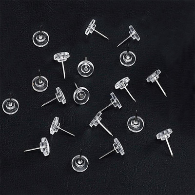 50 τμχ Heart Thumb Tacks PP Μεταλλικές καρφίτσες ώθησης Καρφίτσες σανίδας φελλού Καρφίτσες φωτογραφίας τοίχου Διακοσμητικά καρφιά Σχέδιο παγκόσμιου χάρτη Pushpin Office School s