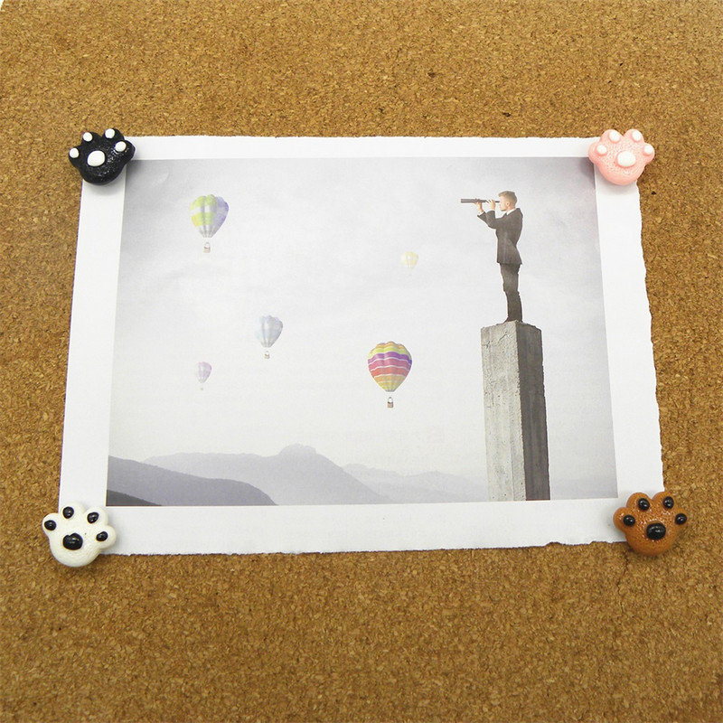 25бр. Сладки лапички, Щипки, Щипки, Щипки, Щипки за тапова дъска, Щипки, щифтове, Декоративни канцеларски бутони, Щифтове, Офис ученически пособия