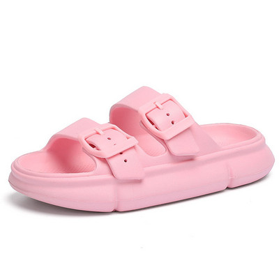 EVA дебела платформа Облачни чехли Мъже Жени Възглавница Плъзгачи Сандал Летни външни плажни обувки Катарама Домашни джапанки за баня